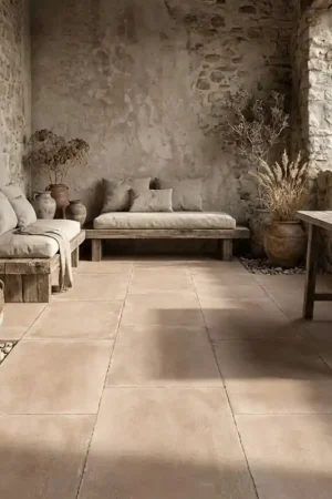 Affaire À Saisir Carrelage CLOS TERRA 60x120cm imitation terre cuite antidérapant